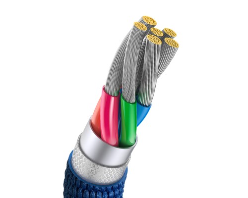 Кабель Baseus Crystal Shine Series Fast Charging Data Cable USB to Type-C 100W 2m Blue (CAJY000503) Кабель Baseus Crystal Shine Series Fast Charging Data Cable USB to Type-C 100W 2m Blue (CAJY000503)