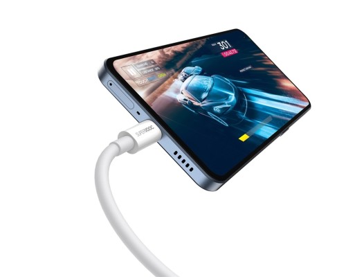 Кабель Baseus Superior Series (SUPERVOOC) Fast Charging Data Cable USB to Type-C 65W 1m White (CAYS000902) Кабель Baseus Superior Series (SUPERVOOC) Fast Charging Data Cable USB to Type-C 65W 1m White (CAYS000902)