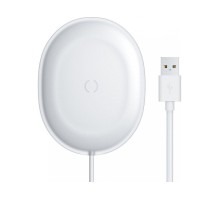 Бездротовий зарядний пристрій Baseus Jelly wireless charger 15W White (WXGD-02)
