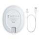 Бездротовий зарядний пристрій Baseus Jelly wireless charger 15W White (WXGD-02)