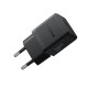 Мережевий зарядний пристрій Baseus Palm Fast Charger 1C 30W EU Cluster Black(With: Baseus Mini White Cable Type-C to Type-C 60W(20V/3A) 1m Cluster Bla (P10111605113-01)