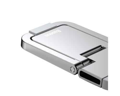 Підставка для ноутбука Baseus Slim Laptop Kickstand (2pcs)Silver (LUZC000012) Підставка для ноутбука Baseus Slim Laptop Kickstand (2pcs)Silver (LUZC000012)