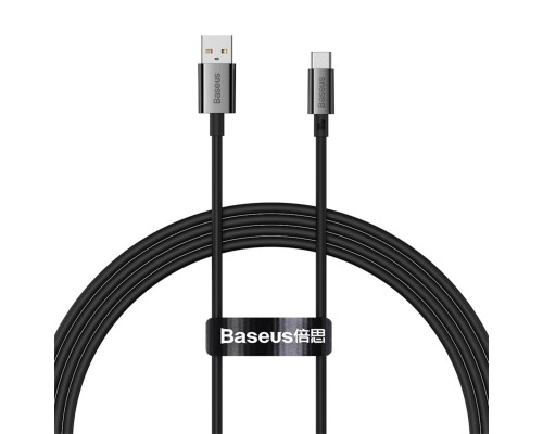 Кабель Baseus Superior Series Fast Charging Data Cable USB to Type-C 100W 1.5m Cluster Black (P10320102114-01) Кабель Baseus Superior Series Fast Charging Data Cable USB to Type-C 100W 1.5m Cluster Black (P10320102114-01)