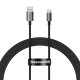 Кабель Baseus Superior Series Fast Charging Data Cable USB to Type-C 100W 1.5m Cluster Black (P10320102114-01)