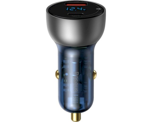 Автомобільний зарядний пристрій Baseus Particular Digital Display QC+PPS Dual Quick Charger Car Charger 65W Shallow tarnish (CCKX-C0A) Автомобільний зарядний пристрій Baseus Particular Digital Display QC+PPS Dual Quick Charger Car Charger 65W Shallow tarnish (CCKX-C0A)