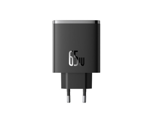 Мережевий зарядний пристрій Baseus Cube Pro Fast Charger 2C+U 65W EU Cluster Black (P10152301113-00) Мережевий зарядний пристрій Baseus Cube Pro Fast Charger 2C+U 65W EU Cluster Black (P10152301113-00)
