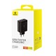 Мережевий зарядний пристрій Baseus Cube Pro Fast Charger 2C+U 65W EU Cluster Black (P10152301113-00)