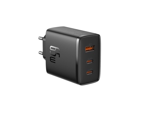 Мережевий зарядний пристрій Baseus Cube Pro Fast Charger 2C+U 65W EU Cluster Black (P10152301113-00) Мережевий зарядний пристрій Baseus Cube Pro Fast Charger 2C+U 65W EU Cluster Black (P10152301113-00)