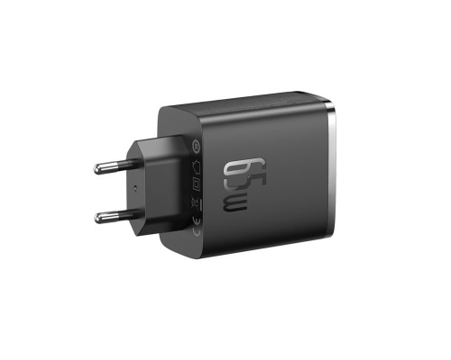 Мережевий зарядний пристрій Baseus Cube Pro Fast Charger 2C+U 65W EU Cluster Black (P10152301113-00) Мережевий зарядний пристрій Baseus Cube Pro Fast Charger 2C+U 65W EU Cluster Black (P10152301113-00)