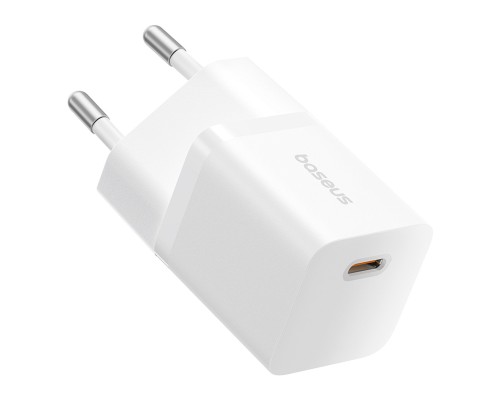 Мережевий зарядний пристрій Baseus GaN5 Fast Charger (mini) 1C 25W EU Moon White (with: Baseus Dynamic 3 Series Fast Charging Data Cable Type-C to Typ (P10110909213-01) Мережевий зарядний пристрій Baseus GaN5 Fast Charger (mini) 1C 25W EU Moon White (with: Baseus Dynamic 3 Series Fast Charging Data Cable Type-C to Typ (P10110909213-01)