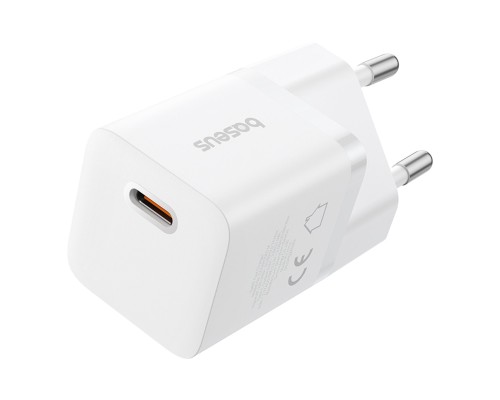 Мережевий зарядний пристрій Baseus GaN5 Fast Charger (mini) 1C 25W EU Moon White (with: Baseus Dynamic 3 Series Fast Charging Data Cable Type-C to Typ (P10110909213-01) Мережевий зарядний пристрій Baseus GaN5 Fast Charger (mini) 1C 25W EU Moon White (with: Baseus Dynamic 3 Series Fast Charging Data Cable Type-C to Typ (P10110909213-01)
