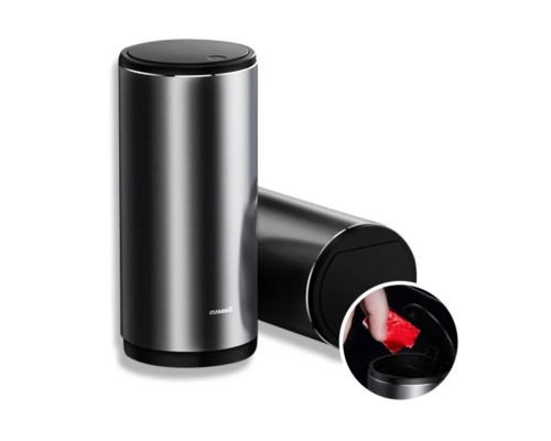 Автомобільний сміттєвий контейнер Baseus Gentleman Style Vehicle-mounted Trash Can（Bag1 roll/30）Black (CRLJT-01)
