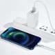 Кабель Baseus Superior Series Fast Charging Data Cable USB to iP 2.4A 0.25m White (CALYS-02)