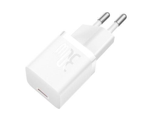 Мережевий зарядний пристрій Baseus GaN5 Fast Charger(mini) 1C 30W EU Moon White(With: Baseus Dynamic 3 Series Fast Charging Data Cable Type-C to Type- (P10110902213-00) Мережевий зарядний пристрій Baseus GaN5 Fast Charger(mini) 1C 30W EU Moon White(With: Baseus Dynamic 3 Series Fast Charging Data Cable Type-C to Type- (P10110902213-00)