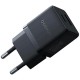 Мережевий зарядний пристрій Baseus Palm Fast Charger C+U 20W EU Cluster Black (P10111608113-00)