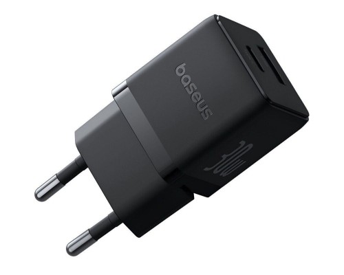 Мережевий зарядний пристрій Baseus Palm Fast Charger C+U 30W EU Cluster Black (P1011160A113-00) Мережевий зарядний пристрій Baseus Palm Fast Charger C+U 30W EU Cluster Black (P1011160A113-00)