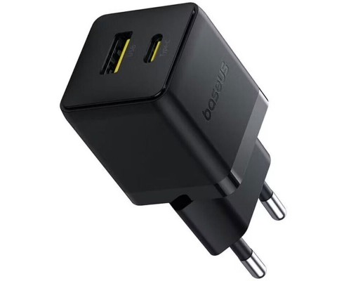 Мережевий зарядний пристрій Baseus Palm Fast Charger C+U 30W EU Cluster Black (P1011160A113-00) Мережевий зарядний пристрій Baseus Palm Fast Charger C+U 30W EU Cluster Black (P1011160A113-00)