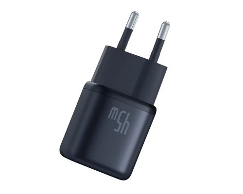 Мережевий зарядник пристрій Baseus PicoGo GaN Fast Charger 1C 45W EU Cosmic Black (P10176800123-00) Мережевий зарядник пристрій Baseus PicoGo GaN Fast Charger 1C 45W EU Cosmic Black (P10176800123-00)