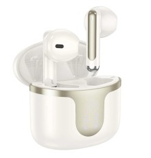 Бездротові навушники HOCO EQ7 Snowflake true wireless BT headset Milky White (6942007617734)