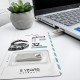 Флеш-накопичувач Wibrand USB 2.0 Taipan 32Gb Silver (WI2.0/TA32U2S)