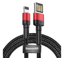 Кабель Baseus Cafule Cable（Special Edition）USB For iP 1m Red+Black (CALKLF-G91)