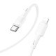 Кабель HOCO X83 Type-C to iP 20W, 1m, PVC, PVC connectors, White (6931474770851)
