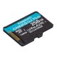Карта пам'яті microSDXC (UHS-1 U3) Kingston Canvas Go! Plus 256Gb class 10 A2 V30 (R200MB/s, W-160MB/s) (SDCG4/256GBSP)