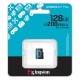 Карта пам'яті microSDXC (UHS-1 U3) Kingston Canvas Go! Plus 128Gb class 10 A2 V30 (R200MB/s) (SDCG4/128GBSP)