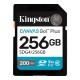 Карта пам'яті SDXC (UHS-1 U3) Kingston Canvas Go! Plus 256Gb class 10 A2 V30 (R200MB/s, W160MB/s) (SDG4/256GB)
