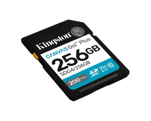 Карта пам'яті SDXC (UHS-1 U3) Kingston Canvas Go! Plus 256Gb class 10 A2 V30 (R200MB/s, W160MB/s) (SDG4/256GB) Карта пам'яті SDXC (UHS-1 U3) Kingston Canvas Go! Plus 256Gb class 10 A2 V30 (R200MB/s, W160MB/s) (SDG4/256GB)