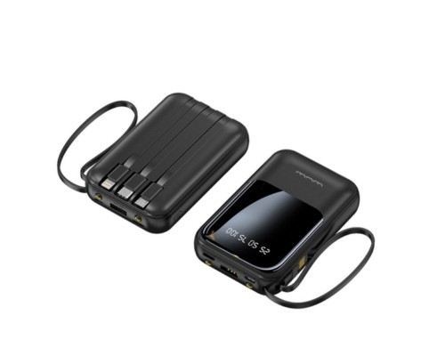 Зовнішній акумулятор WUW Y135 10000mAh Black (Y135) Зовнішній акумулятор WUW Y135 10000mAh Black (Y135)