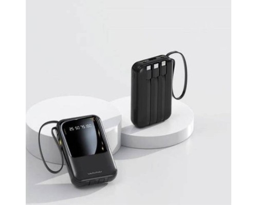 Зовнішній акумулятор WUW Y135 10000mAh Black (Y135) Зовнішній акумулятор WUW Y135 10000mAh Black (Y135)