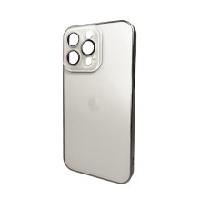 Чохол для смартфона AG Glass Sapphire Frame MagSafe Logo for Apple iPhone 14 Pro Max White (AGSappiFRP14PMWhite)