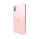 Чохол для смартфона AG Glass Matt Frame Color Logo for Apple iPhone 11 Chanel Pink (AGMattFrameiP11Pink)