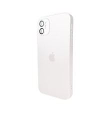 Чохол для смартфона AG Glass Matt Frame Color Logo for Apple iPhone 11 Pearly White (AGMattFrameiP11White)