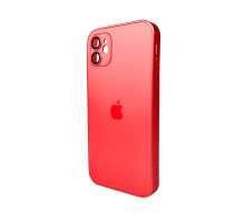 Чохол для смартфона AG Glass Matt Frame Color Logo for Apple iPhone 11 Coke Red (AGMattFrameiP11Red)