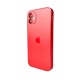 Чохол для смартфона AG Glass Matt Frame Color Logo for Apple iPhone 11 Coke Red (AGMattFrameiP11Red)