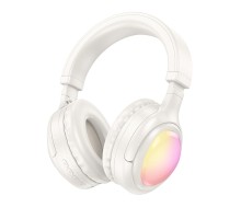 Бездротові навушники HOCO W48 Focus BT headphones Milky white (6942007618823)