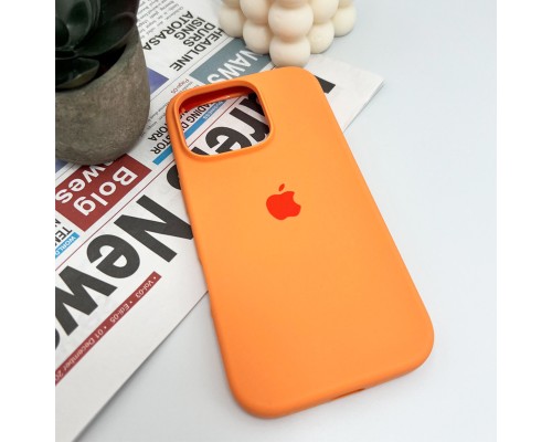 Чохол для смартфона Silicone Full Case AA Open Cam for Apple iPhone 16 Pro Max 34,Papaya (FullOpenAAi16PM-34) Чохол для смартфона Silicone Full Case AA Open Cam for Apple iPhone 16 Pro Max 34,Papaya (FullOpenAAi16PM-34)