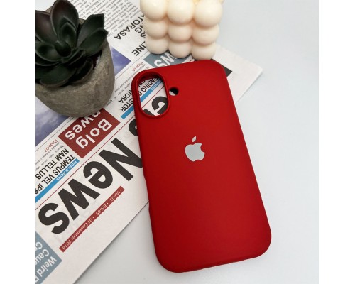 Чохол для смартфона Silicone Full Case AA Open Cam for Apple iPhone 16 21,Rose Red (FullOpenAAi16-21) Чохол для смартфона Silicone Full Case AA Open Cam for Apple iPhone 16 21,Rose Red (FullOpenAAi16-21)