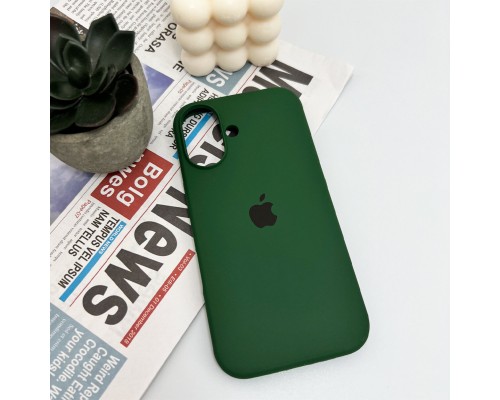 Чохол для смартфона Silicone Full Case AA Open Cam for Apple iPhone 16 31,Dark Green (FullOpenAAi16-31) Чохол для смартфона Silicone Full Case AA Open Cam for Apple iPhone 16 31,Dark Green (FullOpenAAi16-31)
