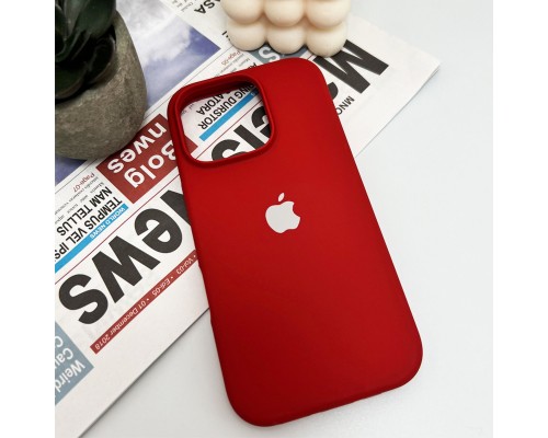Чохол для смартфона Silicone Full Case AA Open Cam for Apple iPhone 16 Pro Max 20,China Red (FullOpenAAi16PM-20) Чохол для смартфона Silicone Full Case AA Open Cam for Apple iPhone 16 Pro Max 20,China Red (FullOpenAAi16PM-20)