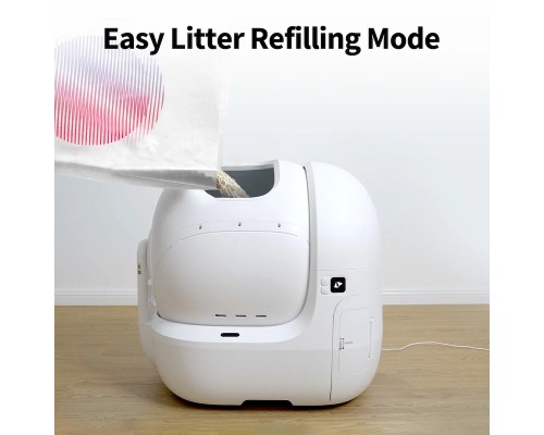 Туалет для котів Petkit Purobot Max Pro with Camera Self- Cleaning Cat Litter Box (P9904)