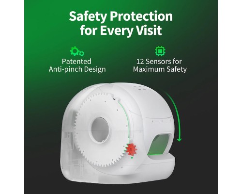 Туалет для котів Petkit Purobot Max Pro with Camera Self- Cleaning Cat Litter Box (P9904)