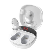 Бездротові навушники Baseus Encok True Wireless Earphones WM01 Plus White (NGWM010002)