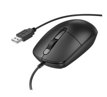 Миша BOROFONE BG17 Morning business wired mouse Black (6941991119125)