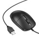 Миша BOROFONE BG17 Morning business wired mouse Black (6941991119125)