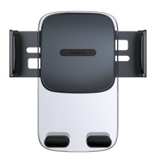 Автотримач для телефона Baseus Easy Control Clamp Car Mount Holder (A Set)  Black (SUYK000001)