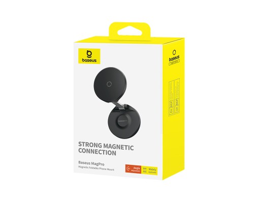 Універсальний автотримач Baseus MagPro Magnetic Foldable Phone Mount Cluster Black (B10564101121-00)