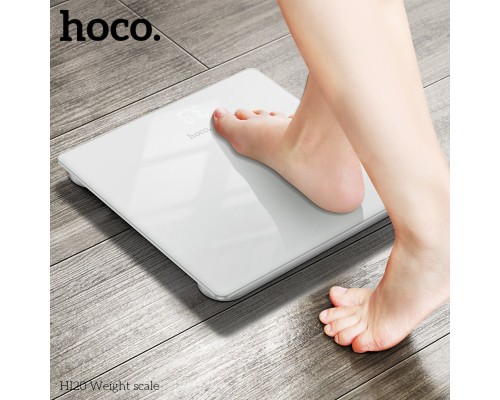 Ваги підлогові HOCO HI20 Weight scale White (6942007624114)